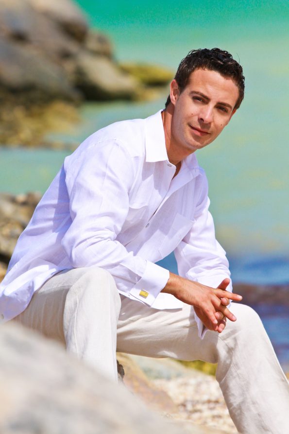 Guayabera para novio