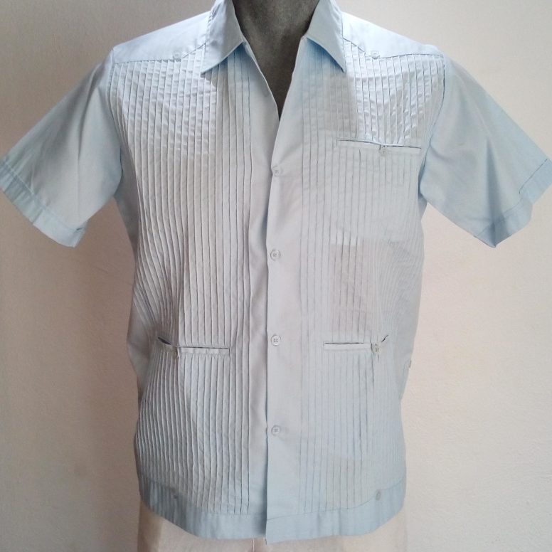 Guayabera Mexicaine Style Présidentiel - Taille L - Chemise Homme Neuve Avec étiquettes